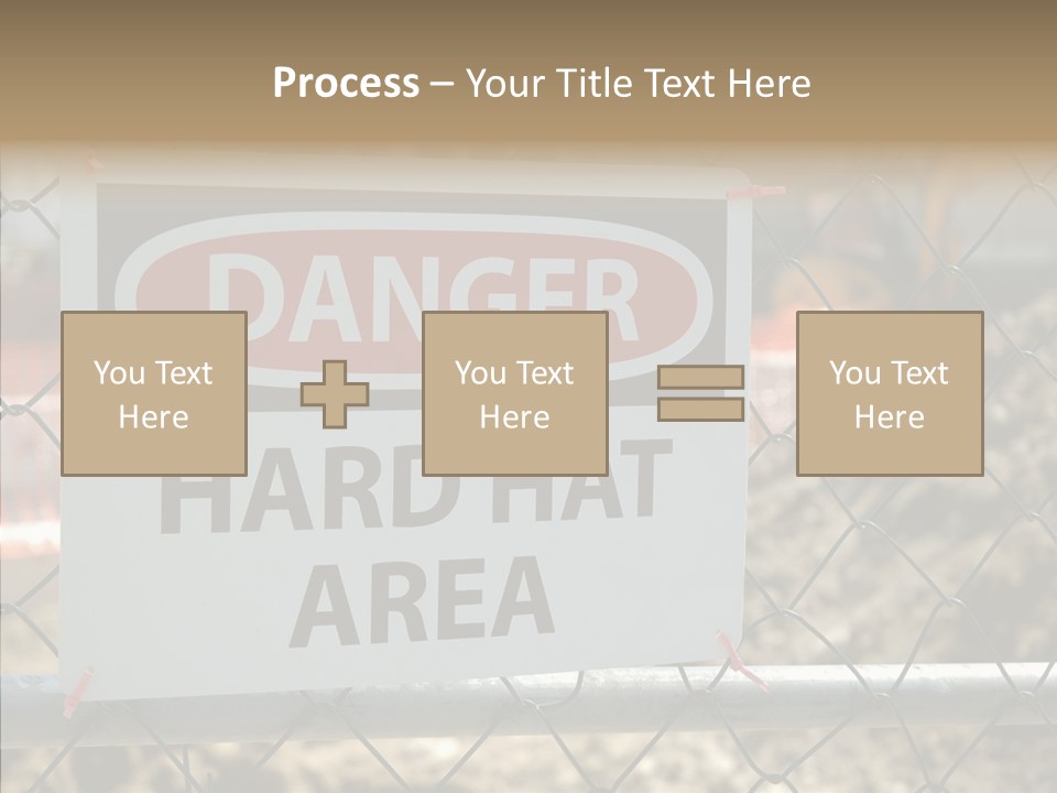 Worksite Danger Hard PowerPoint Template