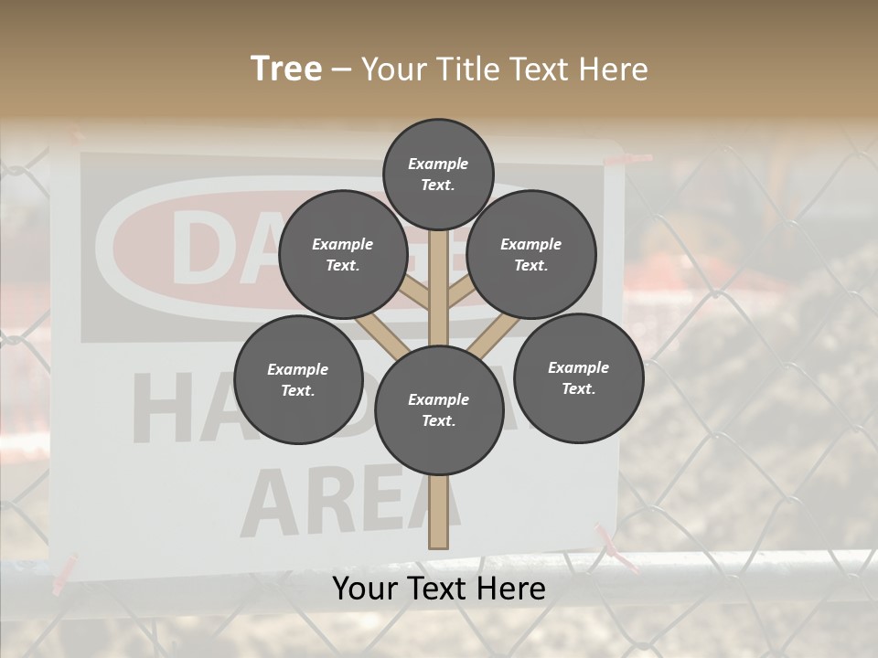 Worksite Danger Hard PowerPoint Template