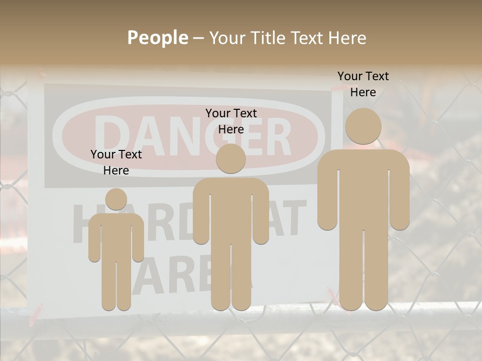 Worksite Danger Hard PowerPoint Template