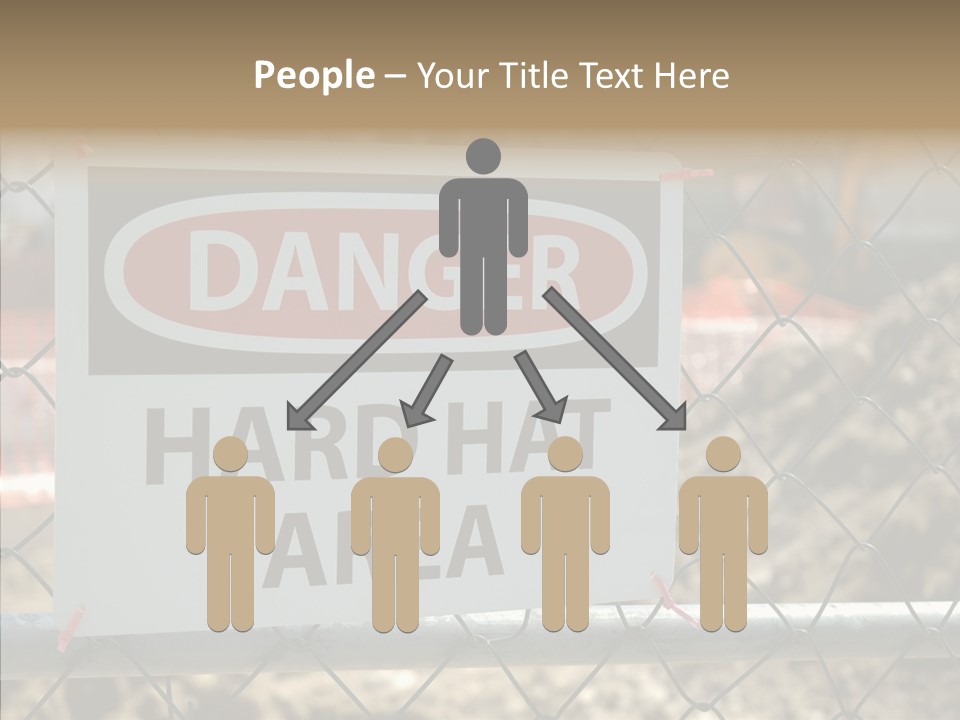 Worksite Danger Hard PowerPoint Template