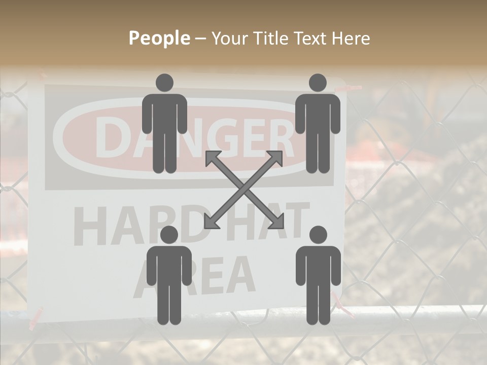 Worksite Danger Hard PowerPoint Template