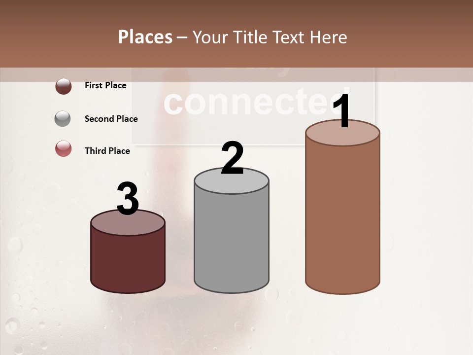 Display Hand Concept PowerPoint Template