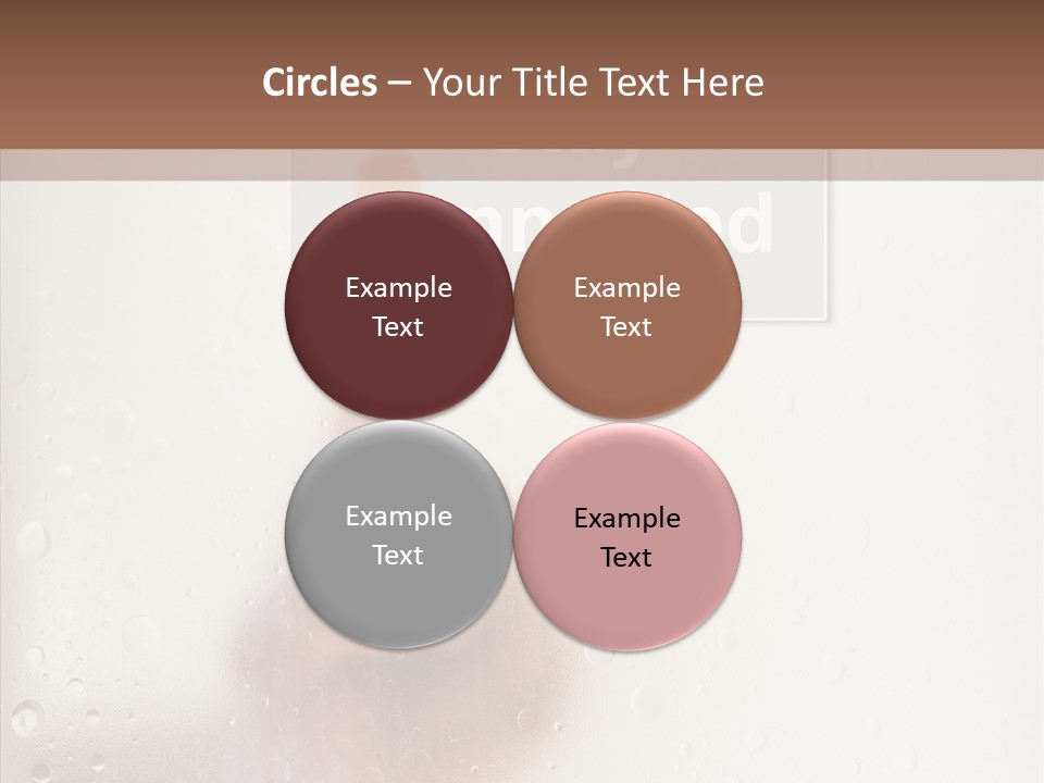 Display Hand Concept PowerPoint Template