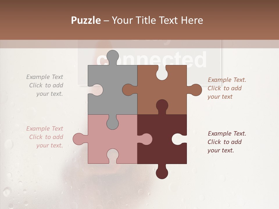Display Hand Concept PowerPoint Template