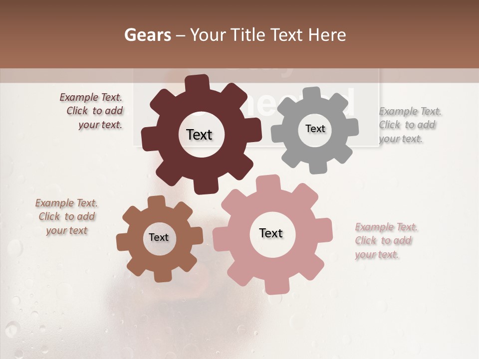 Display Hand Concept PowerPoint Template