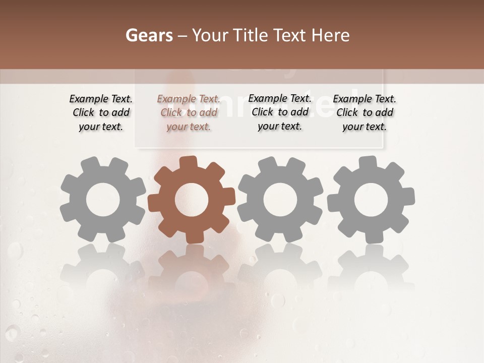 Display Hand Concept PowerPoint Template