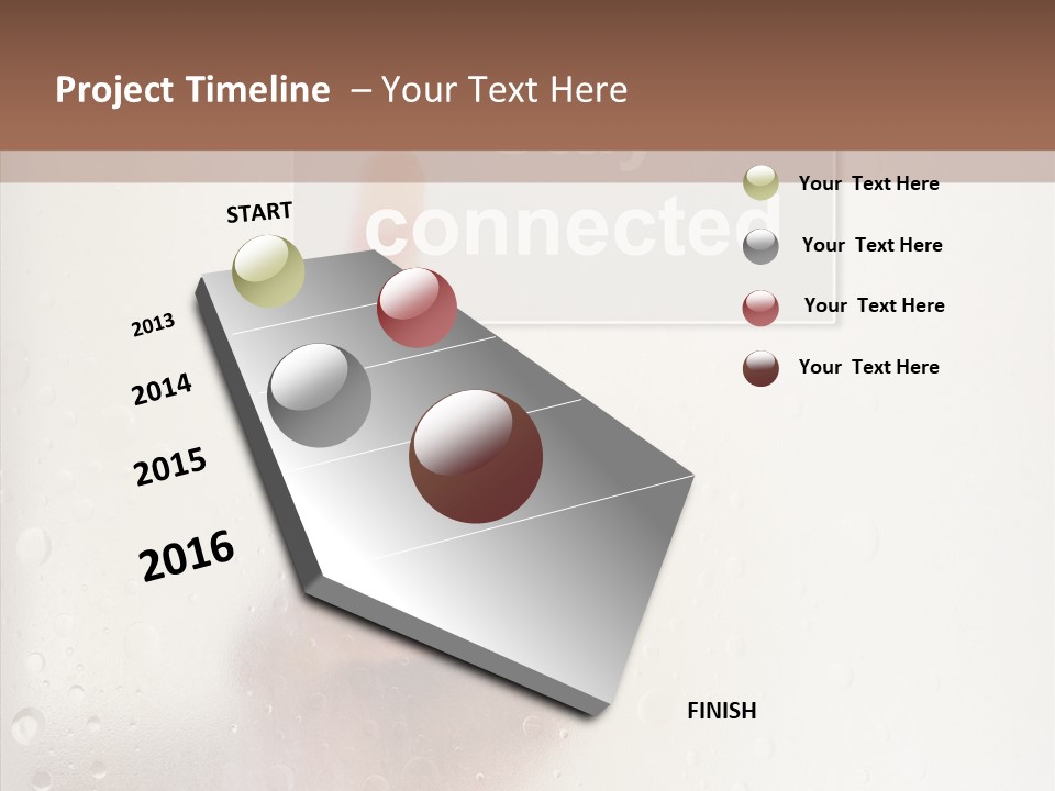 Display Hand Concept PowerPoint Template