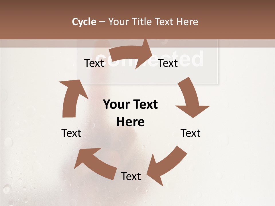 Display Hand Concept PowerPoint Template