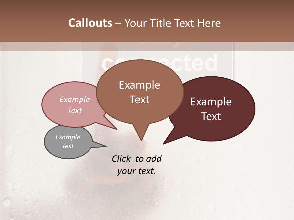 Display Hand Concept PowerPoint Template