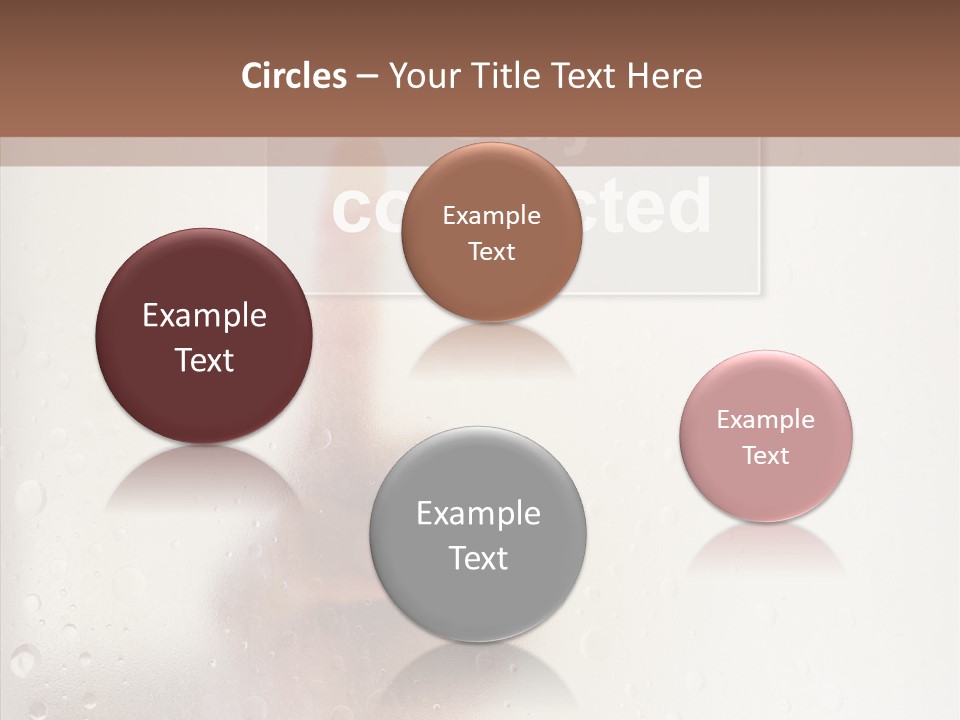 Display Hand Concept PowerPoint Template