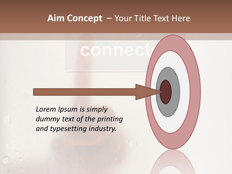 Display Hand Concept PowerPoint Template