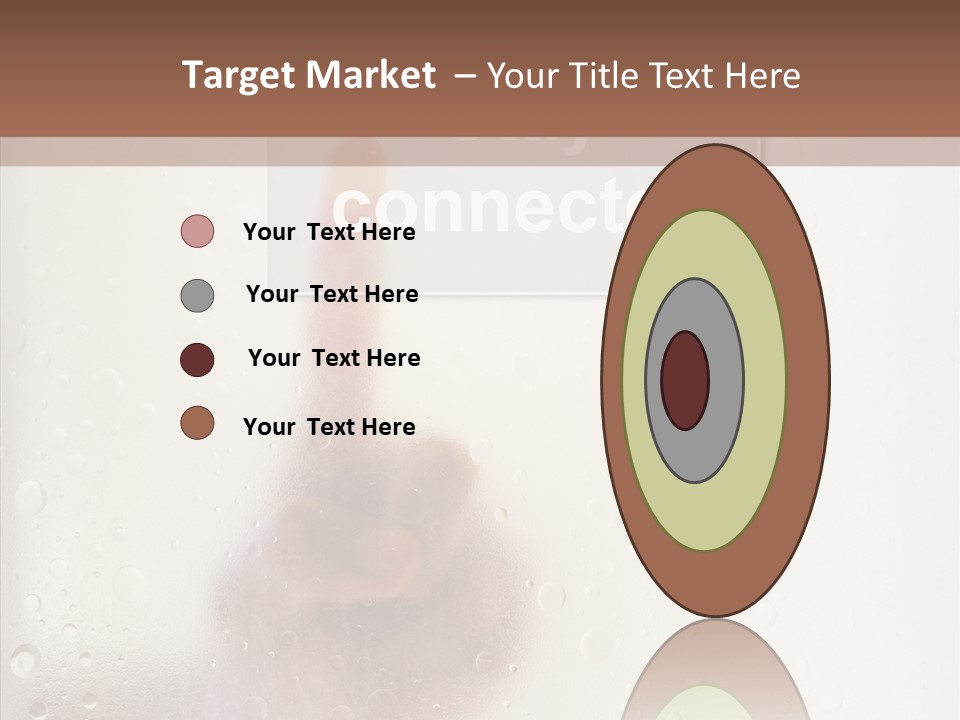 Display Hand Concept PowerPoint Template