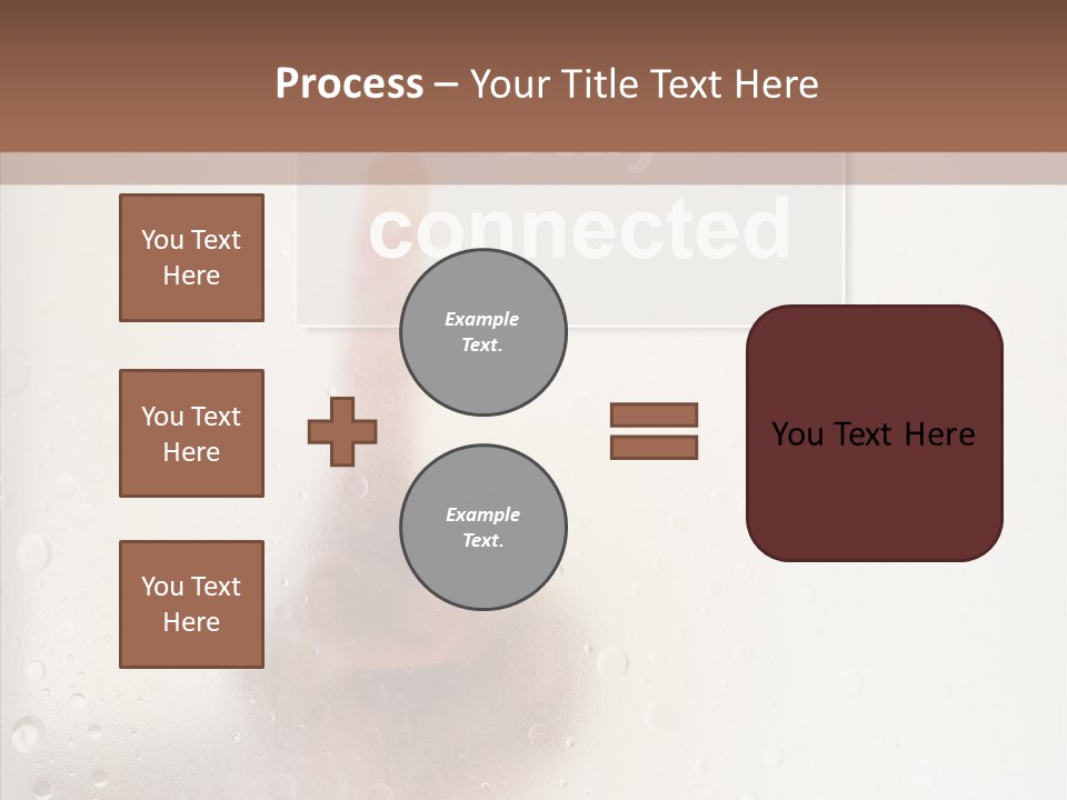 Display Hand Concept PowerPoint Template