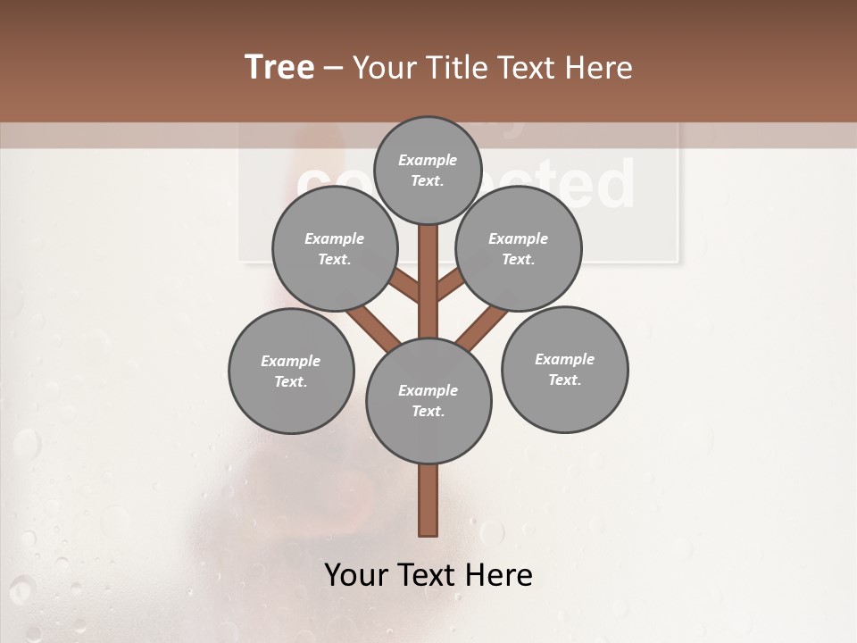 Display Hand Concept PowerPoint Template