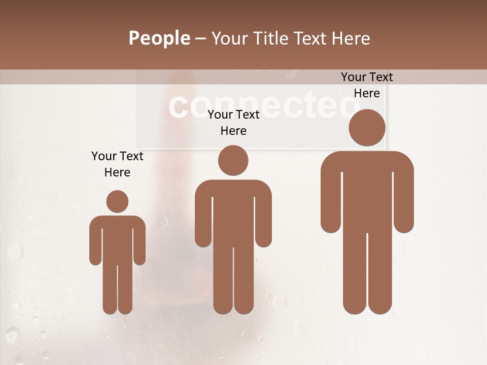 Display Hand Concept PowerPoint Template