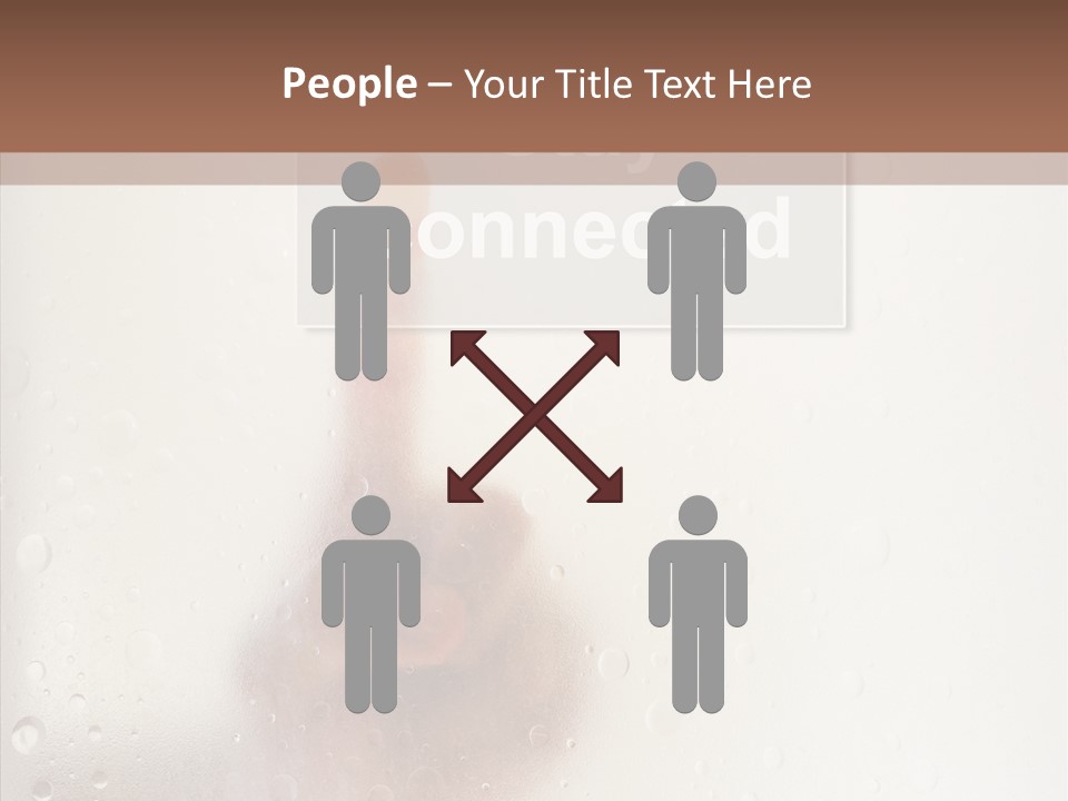 Display Hand Concept PowerPoint Template