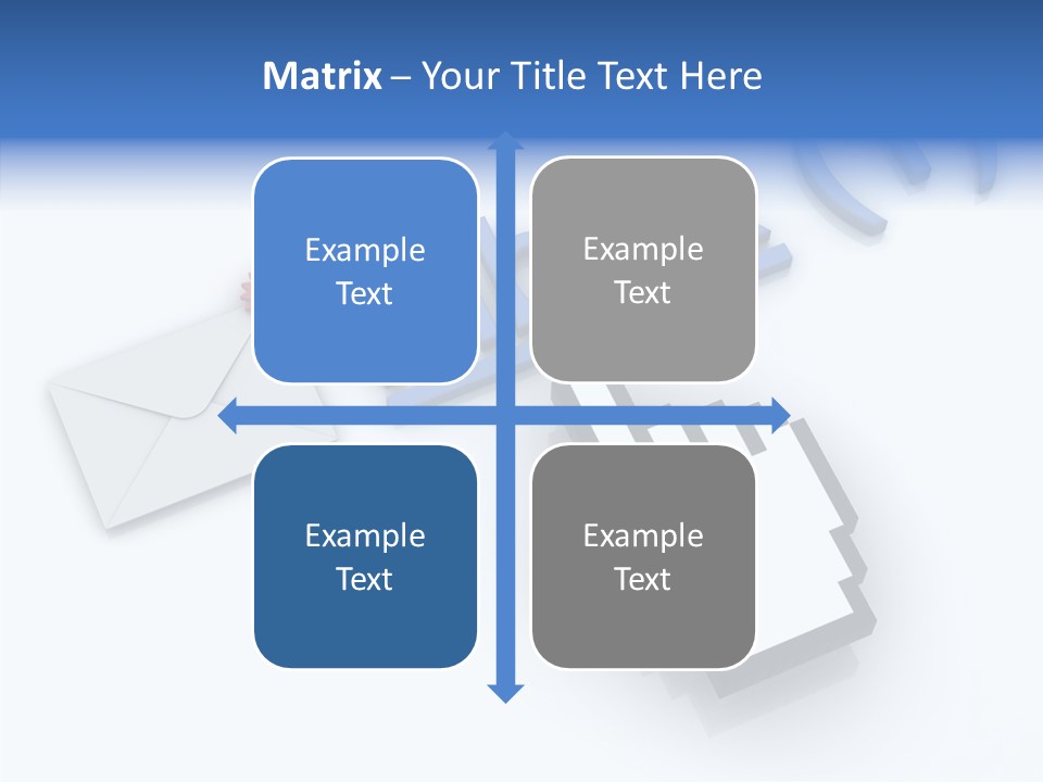 Correspondence Red Website PowerPoint Template