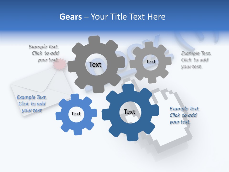 Correspondence Red Website PowerPoint Template