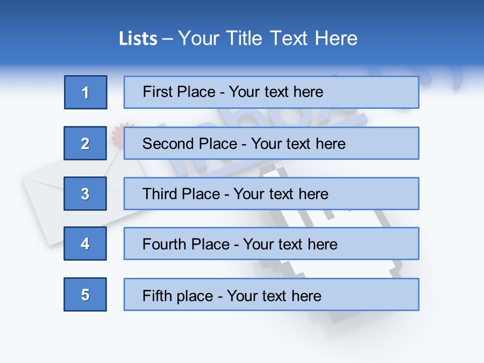 Correspondence Red Website PowerPoint Template