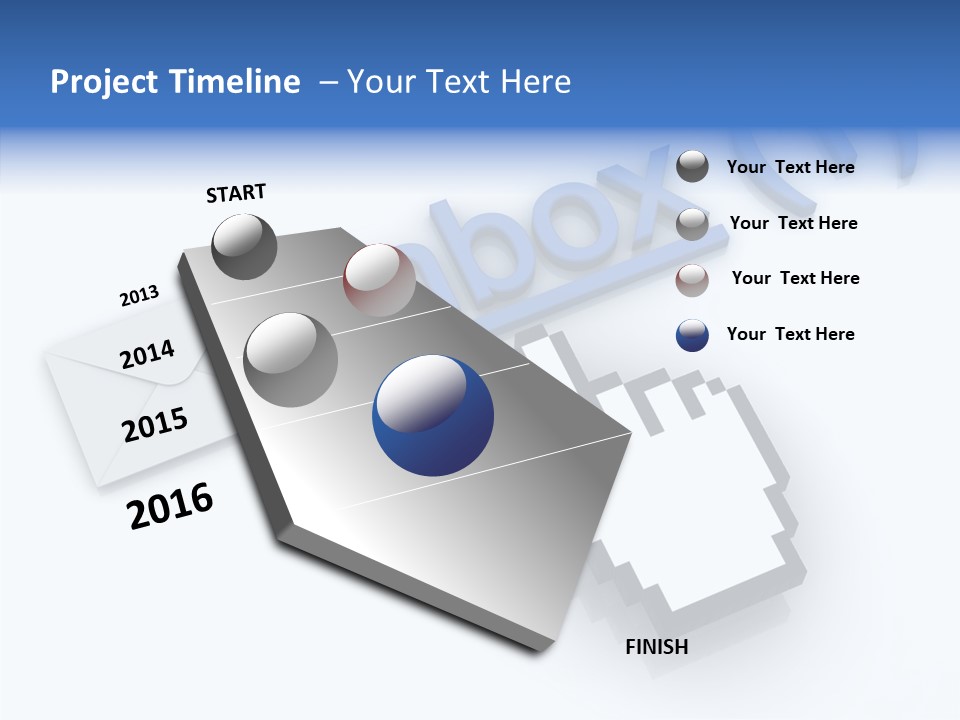 Correspondence Red Website PowerPoint Template