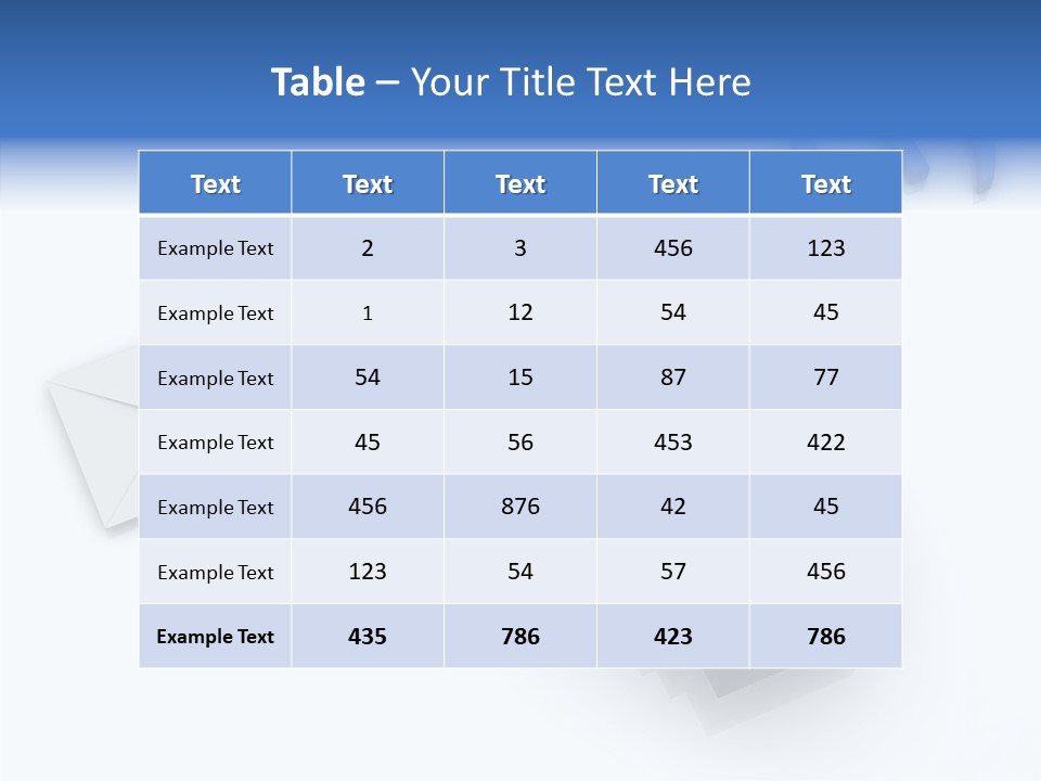 Correspondence Red Website PowerPoint Template