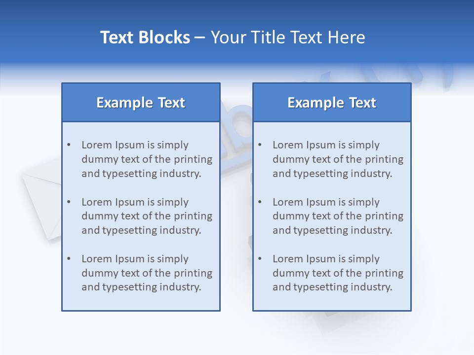 Correspondence Red Website PowerPoint Template