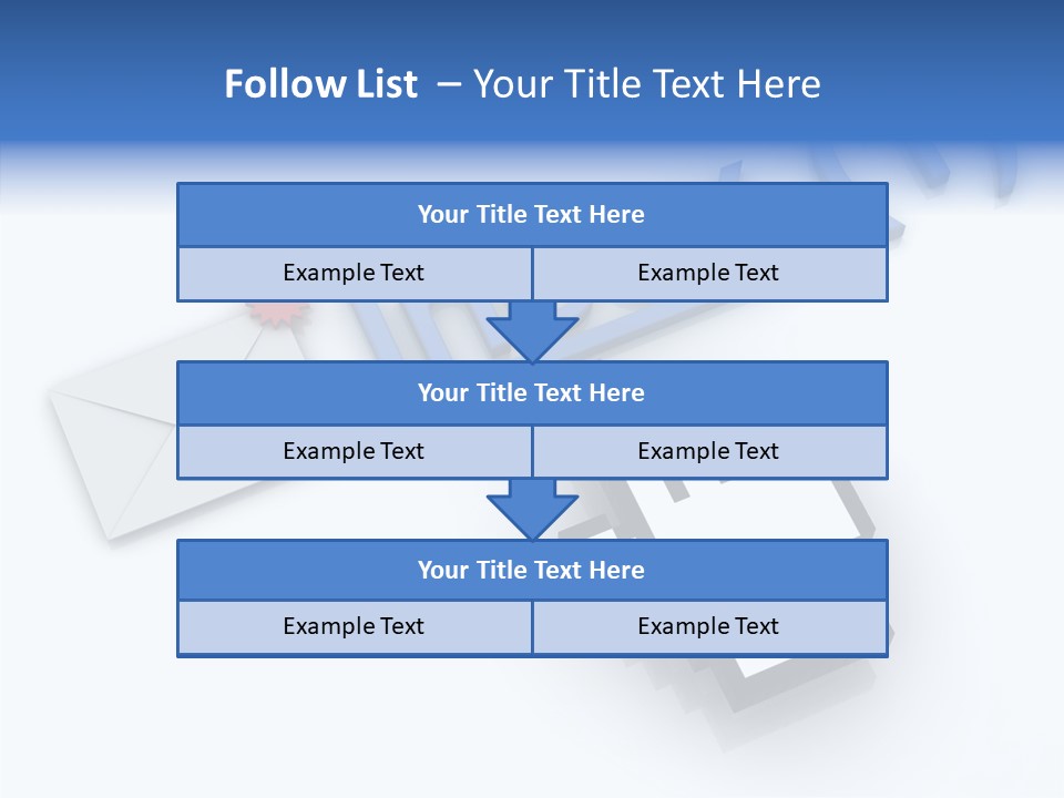 Correspondence Red Website PowerPoint Template