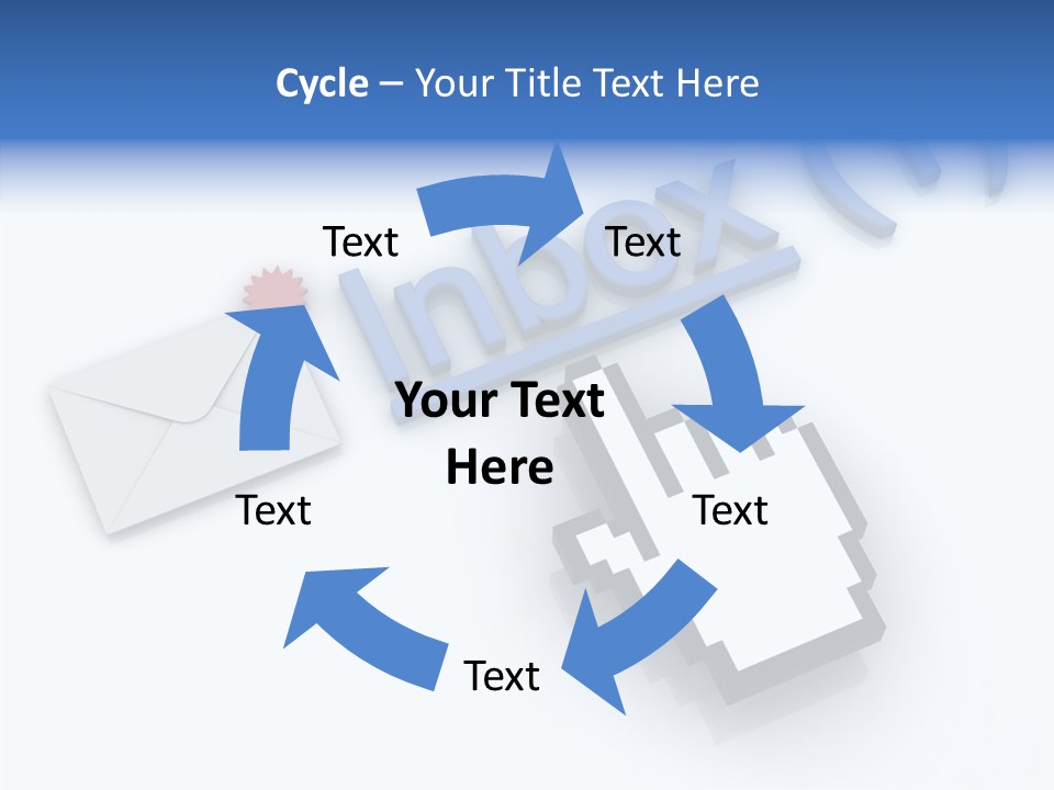 Correspondence Red Website PowerPoint Template