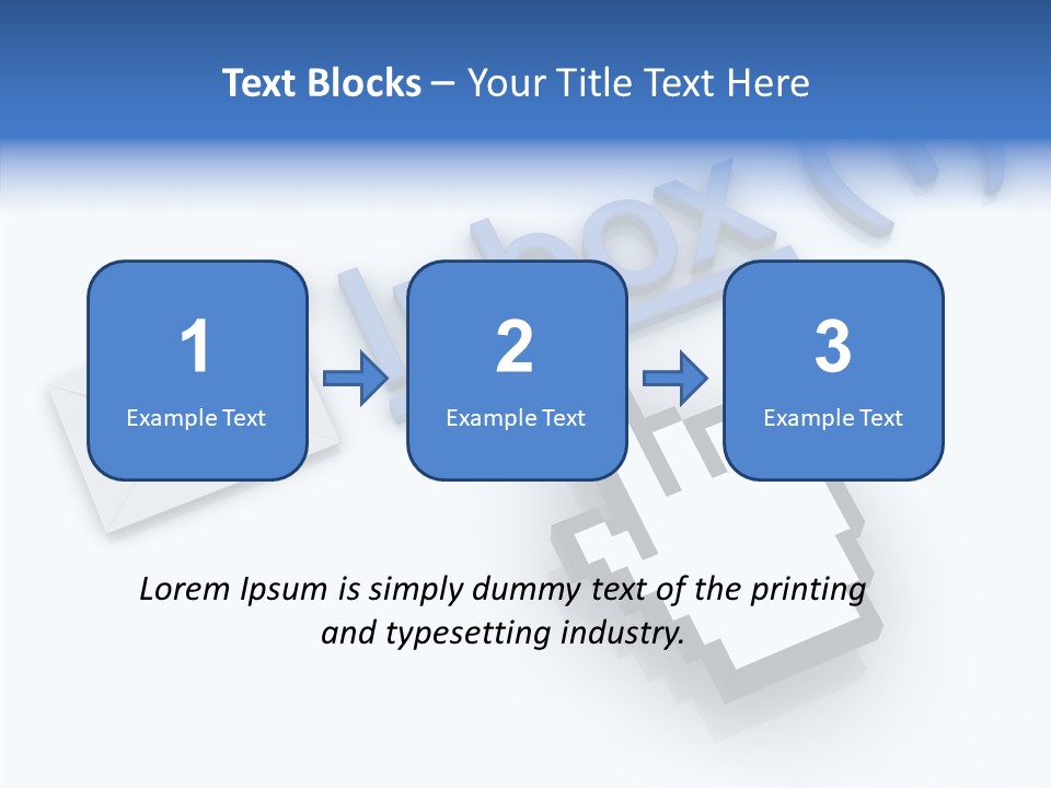 Correspondence Red Website PowerPoint Template