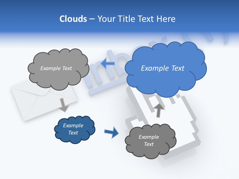 Correspondence Red Website PowerPoint Template