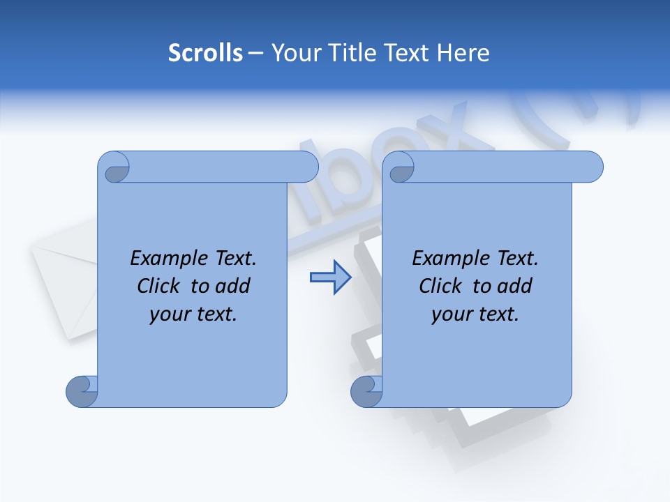 Correspondence Red Website PowerPoint Template