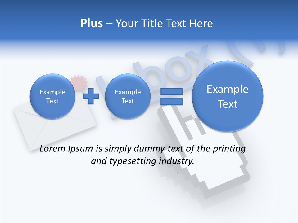Correspondence Red Website PowerPoint Template
