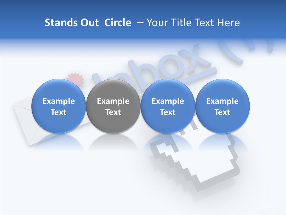 Correspondence Red Website PowerPoint Template