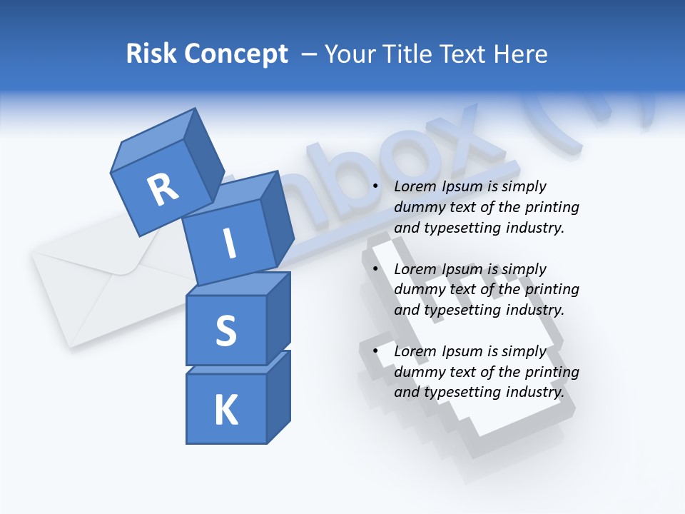 Correspondence Red Website PowerPoint Template