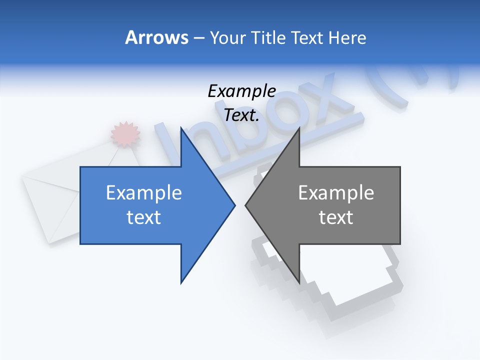 Correspondence Red Website PowerPoint Template