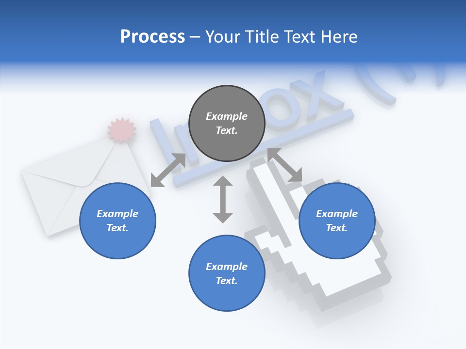 Correspondence Red Website PowerPoint Template
