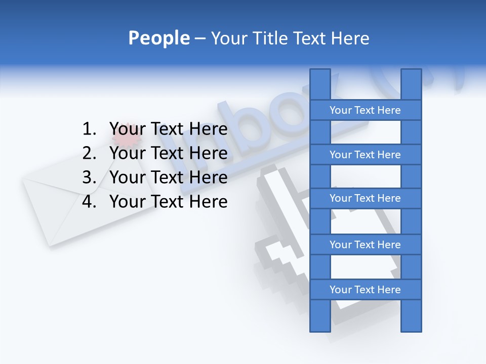 Correspondence Red Website PowerPoint Template