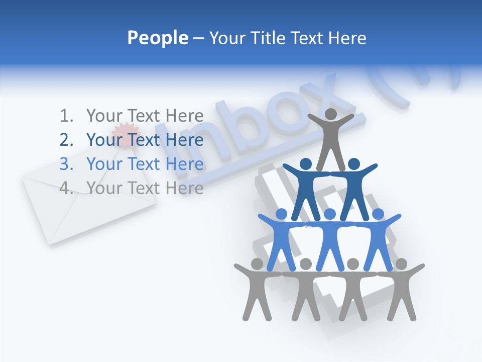 Correspondence Red Website PowerPoint Template