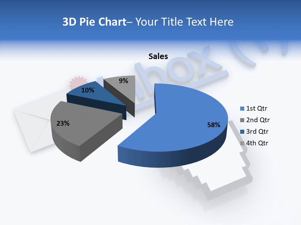 Correspondence Red Website PowerPoint Template