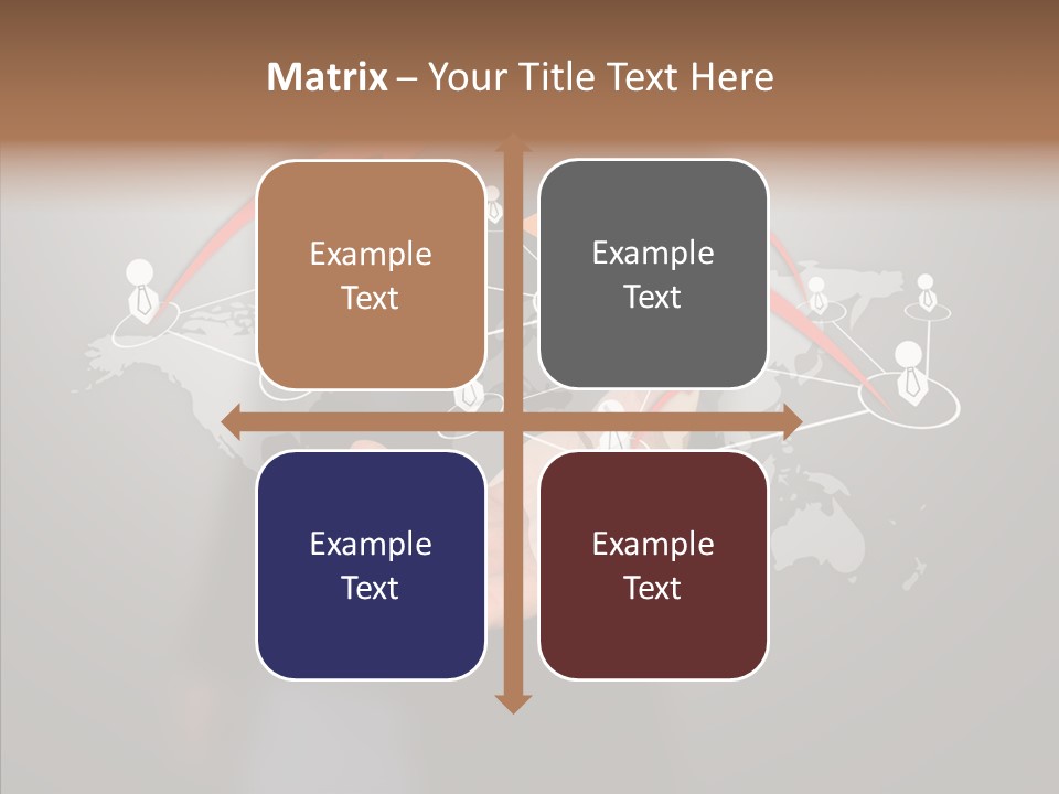 White Exterior High PowerPoint Template