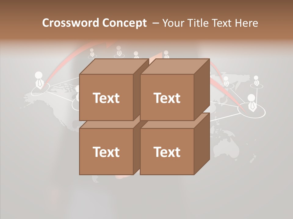 White Exterior High PowerPoint Template