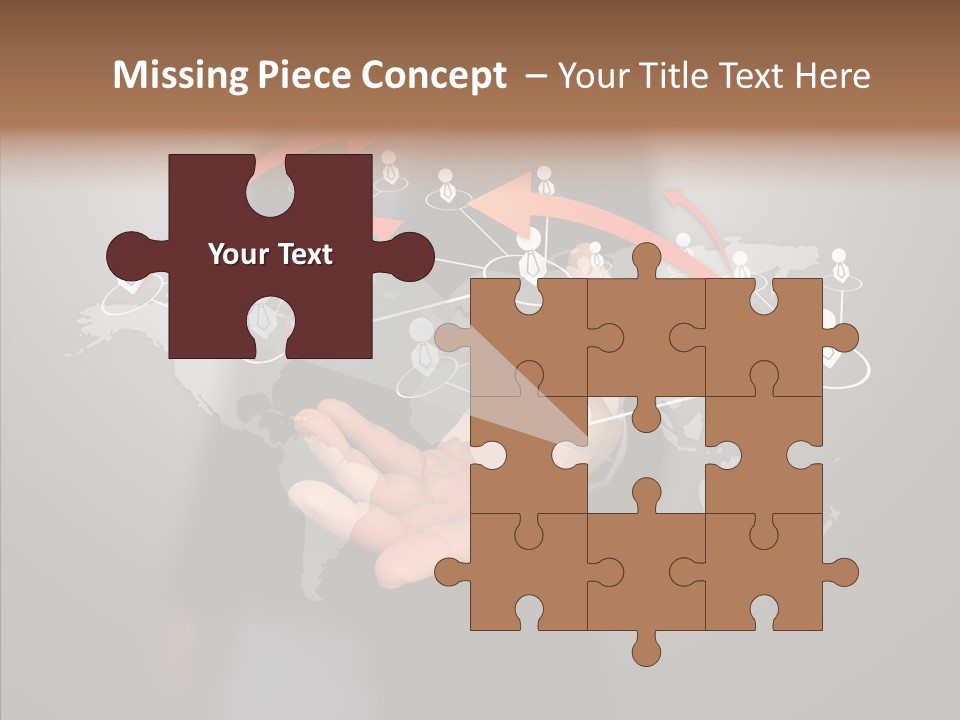 White Exterior High PowerPoint Template