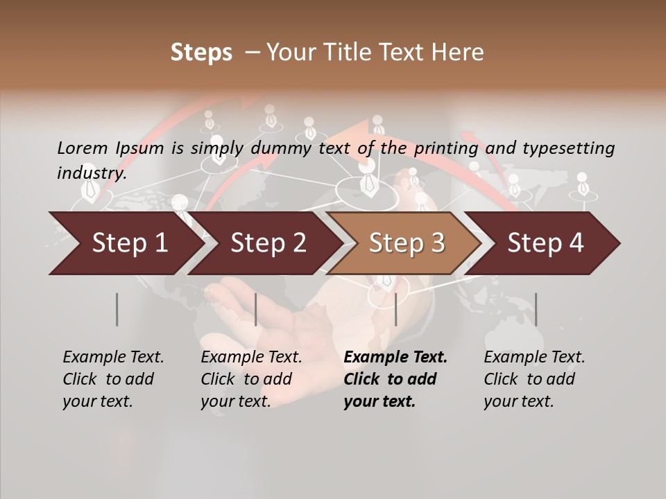 White Exterior High PowerPoint Template