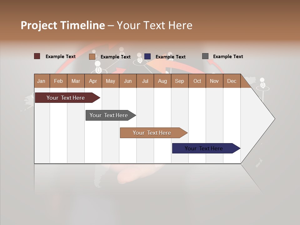 White Exterior High PowerPoint Template