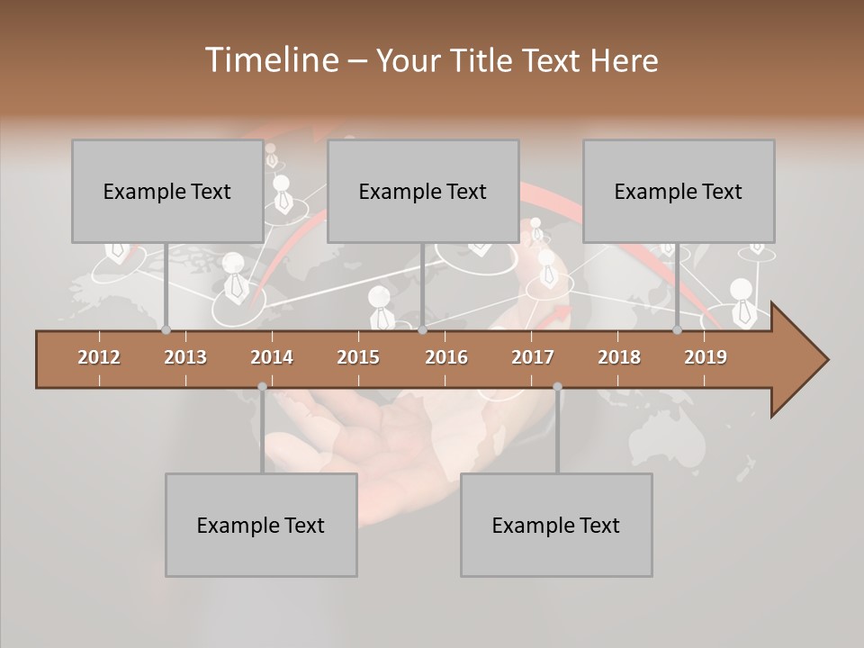 White Exterior High PowerPoint Template