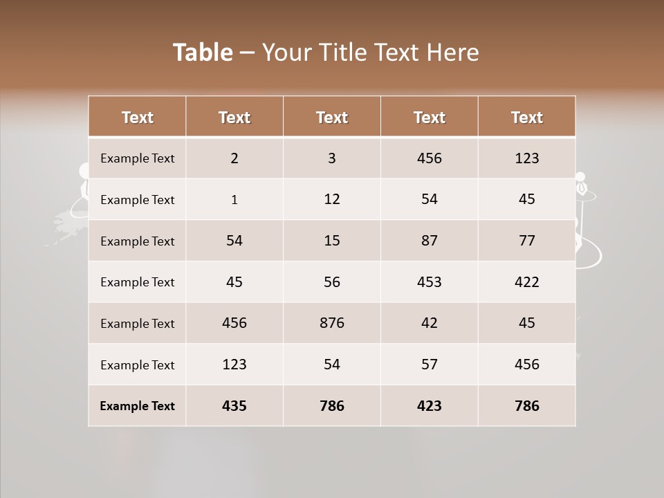 White Exterior High PowerPoint Template