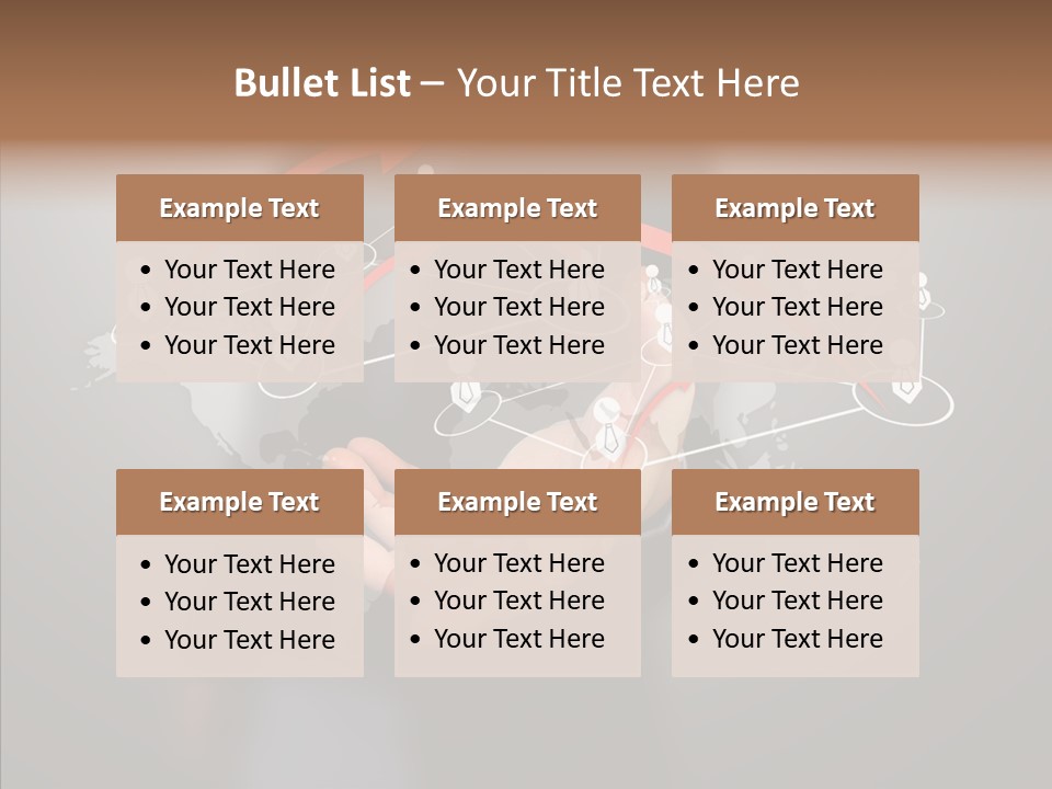 White Exterior High PowerPoint Template