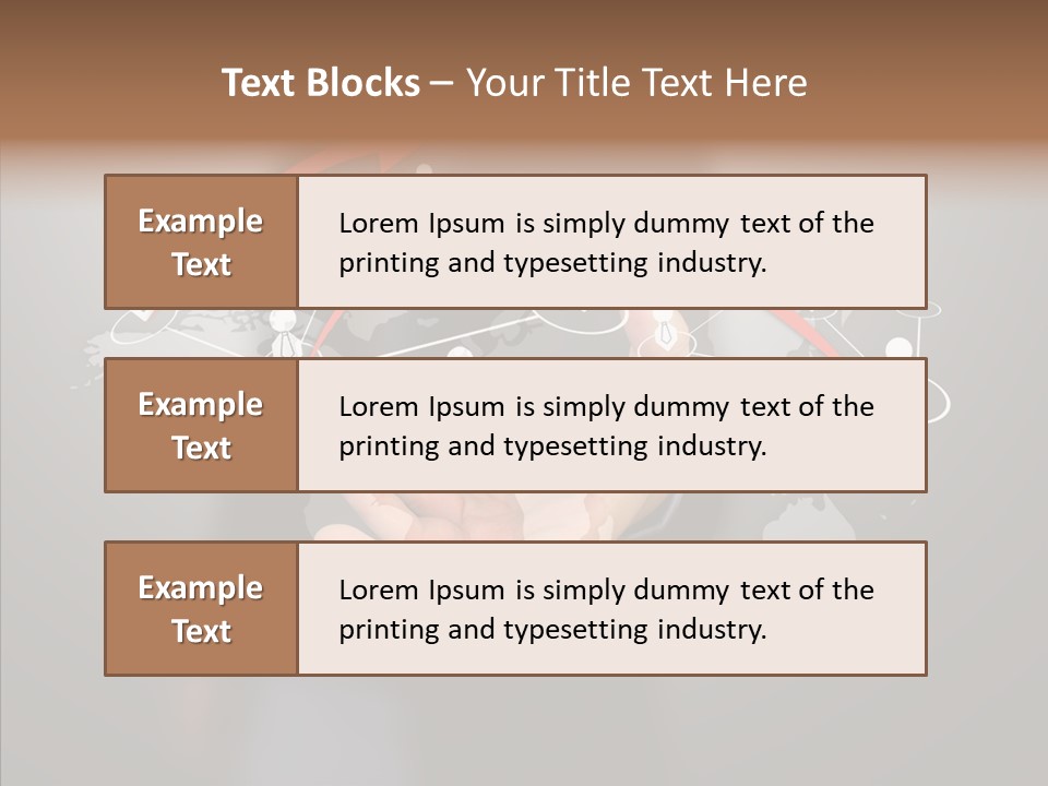 White Exterior High PowerPoint Template