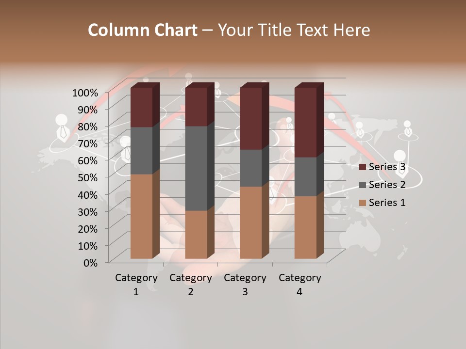 White Exterior High PowerPoint Template