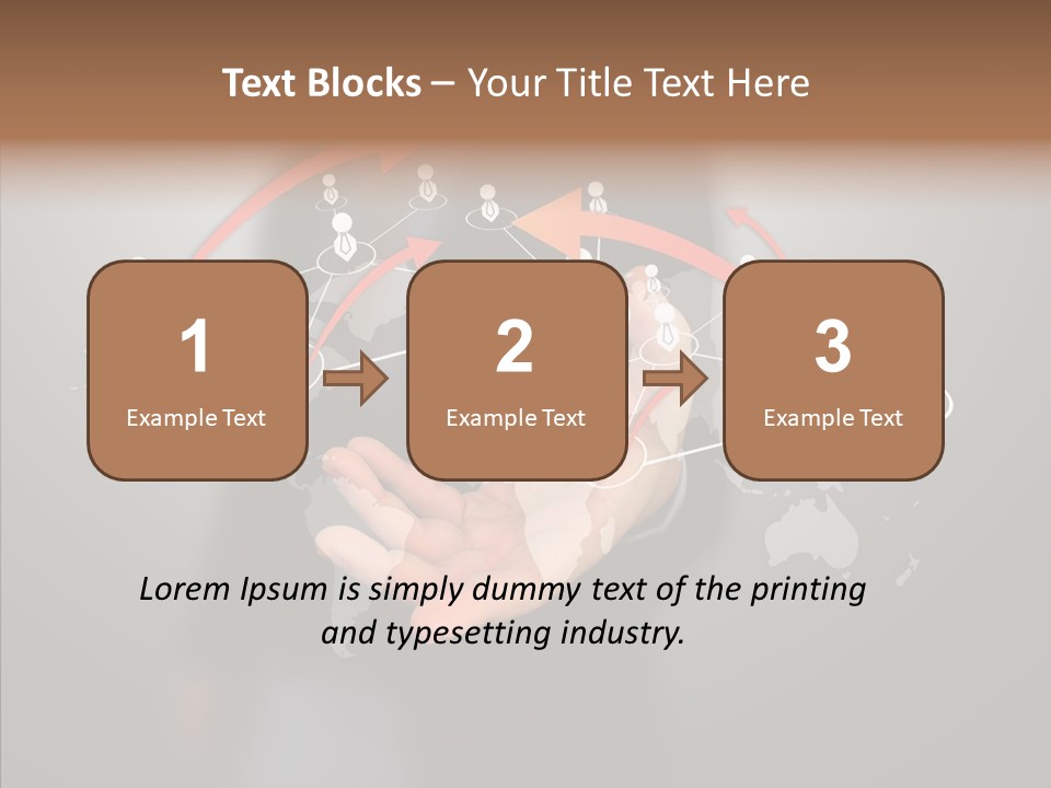 White Exterior High PowerPoint Template